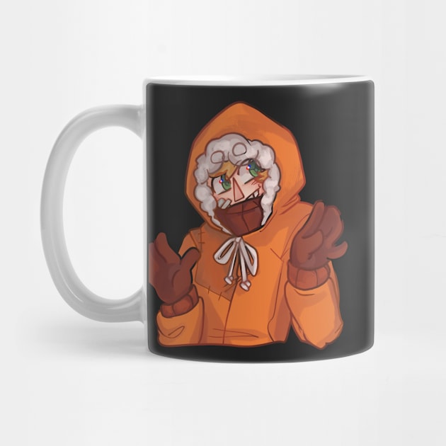 Kenny McCormick Sticker (South Park) by lillastarr